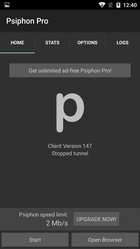 Psiphon Pro — skærmbillede 3